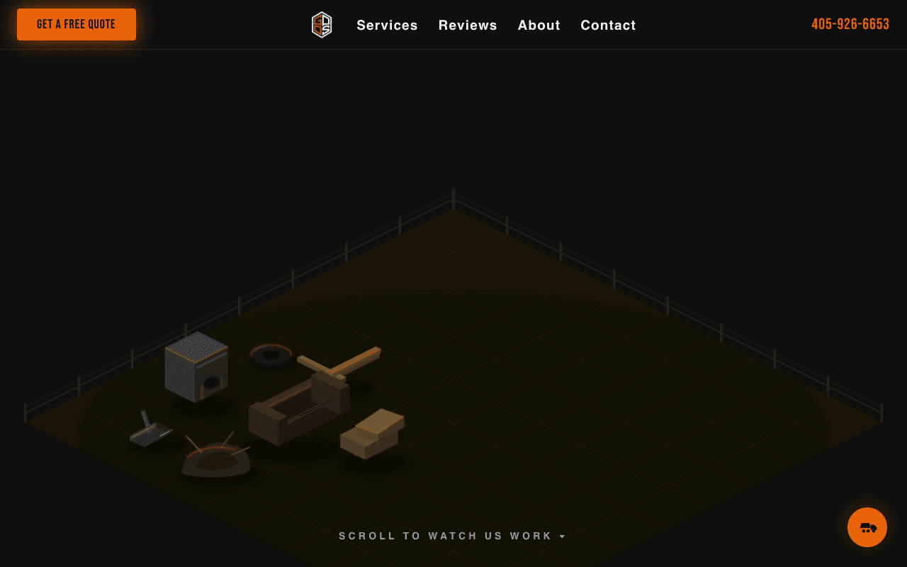 Ginger Property website preview