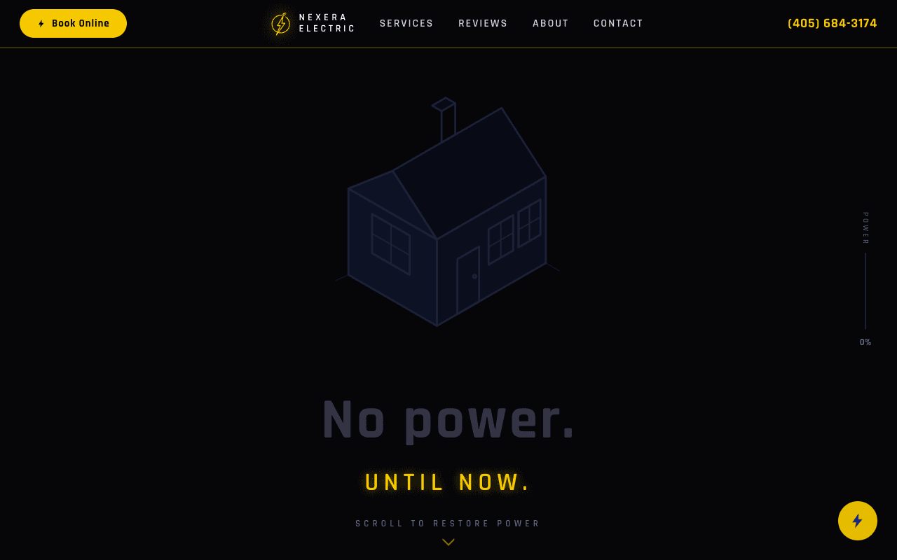Nexera Electric website preview